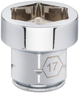 VIGOR Steckschlüssel Satz ∙ superflach ∙ V6202 ∙ 3/8 Zoll (10 mm) Vierkant hohl ∙ Außen Sechskant Profil ∙ 18-teilig ∙ 8 – 22 ∙  Bild 7