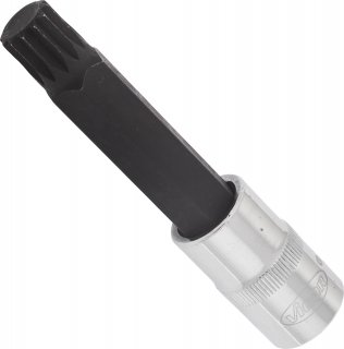 VIGOR Innenvielzahn Schraubendreher-Einsatz ∙ XZN ∙ V2121 ∙ 1/2 Zoll (12,5 mm) Vierkant hohl ∙ Innen Vielzahn Profil XZN ∙ SW M1 Bild 2