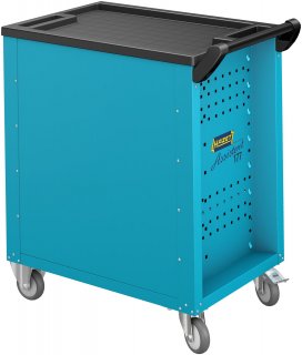 HAZET Werkstattwagen Assistent 177 ∙ Sortiment 177-7/217 ∙ 217-teilig ∙ Schubladen | flach: 6× 79 x 527 x 348 mm ∙ Schubladen | ho Bild 3