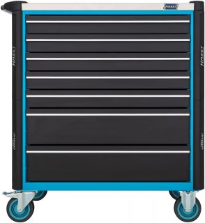 HAZET Werkstattwagen Assistent 179NXL ∙ Sortiment 179NXL-8/440 ∙ 440-teilig ∙ Schubladen | flach: 7× 81 x 696 x 398 mm ∙ Schublad Bild 5