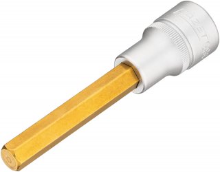 HAZET Schraubendreher-Steckschlüsseleinsatz 986L-10 ∙ 1/2 Zoll (12,5 mm) Vierkant hohl ∙ Innen Sechskant Profil ∙ SW 10 mm Bild 1