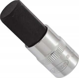 VIGOR Innensechskant Schraubendreher-Einsatz ∙ V6138 ∙ 3/8 Zoll (10 mm) Vierkant hohl ∙ Innen Sechskant Profil ∙ SW 14 mm Bild 2