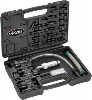 VIGOR Öl-Einfüllgerät ∙ mit Adapter Satz ∙ V4385N ∙ 21-teilig ∙ Anzahl Werkzeuge: 21 Bild 4