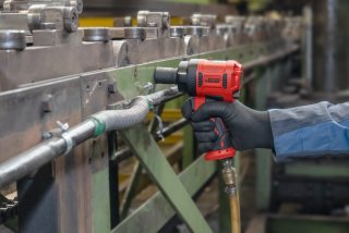 VIGOR Mini Schlagschrauber ∙ V5671N ∙ Lösemoment maximal [Nm]: 1200 Nm ∙ 1/2 Zoll (12,5 mm) Vierkant massiv ∙ Jumbohammer-Schlag Bild 13