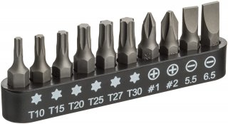 VIGOR Schraubendreher Satz ∙ extra lang ∙ flexibel ∙ V5485N ∙ 1/4 Zoll (6,3 mm) Sechskant massiv | 1/4 Zoll (6,3 mm) Vierkant hoh Bild 2