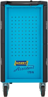 HAZET Werkstattwagen Assistent 179N ∙ Sortiment 179N-8/228 ∙ 228-teilig ∙ Schubladen | flach: 7× 81 x 522 x 398 mm ∙ Schubladen |  Bild 4