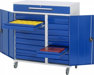 Beistellschrank Stehpult 34T | B1100xT520xH1185mm | mobil Bild 1