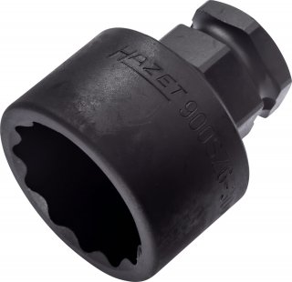 HAZET Schlag- | Maschinenschrauber Steckschlüsseleinsatz 900SZ6-30 ∙ 1/2 Zoll (12,5 mm) Vierkant hohl | 24 mm Außen-Sechskant ∙ Au Bild 1