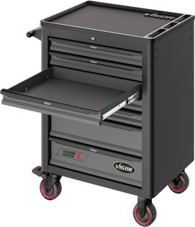 VIGOR Werkstattwagen Series L ∙ leer ∙ V1901 ∙ L x B x H: 723 mm x 459 mm x 1002 mm Bild 3