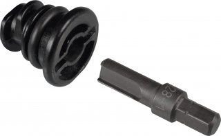 HAZET Spezial-Bit VAG Öl-Ablass-Schraube 2528-1 ∙ 1/4 Zoll (6,3 mm) Sechskant massiv ∙ Länge: 35 mm Bild 2