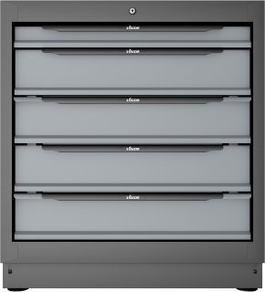VIGOR Schubladen-Unterschrank ∙ 5 Schubladen ∙ 861 mm ∙ V6000-031XL ∙ L x B x H: 861 mm x 500 mm x 953 mm Bild 11