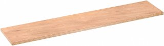 VIGOR Holz-Arbeitsplatte kombiniert ∙ groß ∙ V6000-02404 ∙ L x B x H: 2404 mm x 500 mm x 40 mm Bild 2