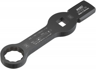 HAZET Schlag-Ringschlüssel ∙ mit 2 Schlagflächen 2872SZ-30 ∙ 3/4 Zoll (20 mm) Vierkant hohl ∙ Außen Doppelsechskant Profil ∙ SW  Bild 2