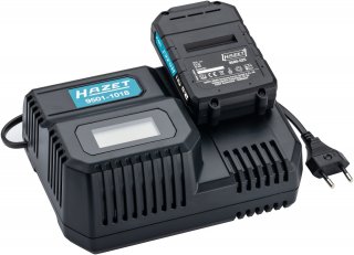 HAZET Schnell-Ladegerät für 18 Volt Akkus 9501-1018 ∙ L x B x H: 205 mm x 150 mm x 80 mm Bild 2