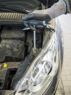 HAZET Scheinwerfer-Einstell-Werkzeug ∙ FORD 828-7 ∙ Innen Sechskant Profil ∙ SW 7 mm Bild 3