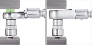HAZET Einsteck-Umschaltknarre 6602-1 ∙ 14 x 18 mm Einsteck-Vierkant massiv ∙ 3/8 Zoll (10 mm) Vierkant massiv ∙ Länge: 81 mm Bild 4