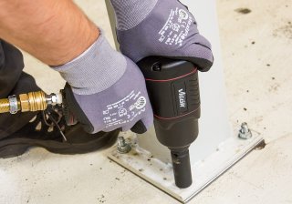 VIGOR Schlagschrauber ∙ V4800 ∙ Lösemoment maximal [Nm]: 1200 Nm ∙ 1/2 Zoll (12,5 mm) Vierkant massiv ∙ 186,8 mm ∙ Hochleistungs Bild 13