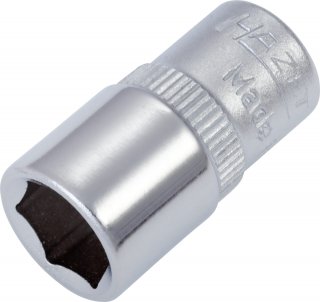 HAZET Steckschlüsseleinsatz 850A-11/32 ∙ 1/4 Zoll (6,3 mm) Vierkant hohl ∙ Außen Sechskant-Tractionsprofil ∙ SW <sup>11</sup>⁄<s Bild 1