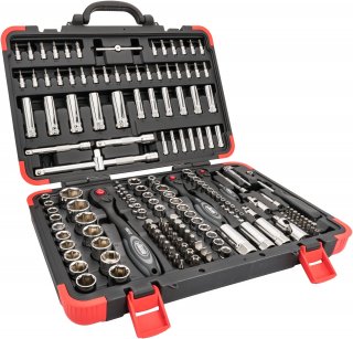 VIGOR Steckschlüssel Satz ∙ V2461N ∙ 1/4 Zoll (6,3 mm) Sechskant massiv | 5/16 Zoll (8 mm) Sechskant massiv | 1/4 Zoll (6,3 mm) Vi Bild 16