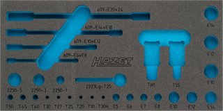 HAZET 2-Komponenten Weichschaumeinlage 163-345L ∙ L x B: 342 mm x 172 mm Bild 1