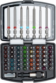 VIGOR Bit Box ∙ V5020 ∙ 1/4 Zoll (6,3 mm) Sechskant massiv ∙ Schlitz Profil | Innen Sechskant Profil | Kreuzschlitz Profil PH | Poz Bild 13