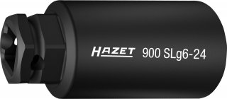 HAZET Schlag- | Maschinenschrauber Steckschlüsseleinsatz 900SLG6-24 ∙ 1/2 Zoll (12,5 mm) Vierkant hohl | 24 mm Außen-Sechskant ∙ A Bild 3