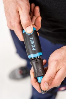 HAZET Bit Ratschen-Schraubendreher 810R-3 ∙ Schlitz Profil | Kreuzschlitz Profil PH | Pozidriv Profil PZ | Innen TORX® Profil | Inne Bild 8