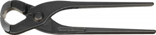 Töpfer- oder Ziegelkneifzange L.200mm Kopf poliert Griffe schwarz atramentiert Bild 1