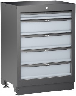 VIGOR Schubladen-Unterschrank ∙ 5 Schubladen ∙ 676 mm ∙ V6000-031 ∙ L x B x H: 676 mm x 500 mm x 953 mm Bild 12