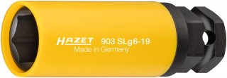 HAZET Schlag- | Maschinenschrauber Steckschlüsseleinsatz 903SLG6-19 ∙ 1/2 Zoll (12,5 mm) Vierkant hohl | 24 mm Außen-Sechskant ∙ A Bild 1