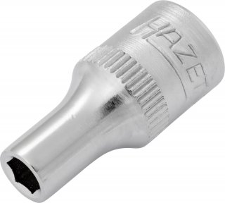 HAZET Steckschlüsseleinsatz 850-4 ∙ 1/4 Zoll (6,3 mm) Vierkant hohl ∙ Außen Sechskant-Tractionsprofil ∙ SW 4 mm Bild 2