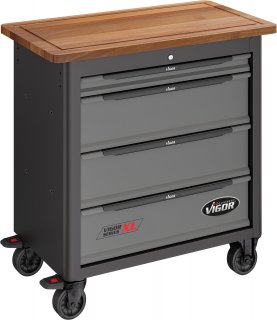 VIGOR Mobile Werkbank Series XL ∙ leer ∙ V4814 ∙ L x B x H: 907 mm x 481 mm x 990 mm Bild 2