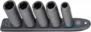 HAZET SmartRail ∙ Flexible Kunststoff-Steckleiste 900SLG-SR/5 ∙ 1/2 Zoll (12,5 mm) Vierkant hohl ∙ Außen Sechskant-Tractionsprof Bild 2