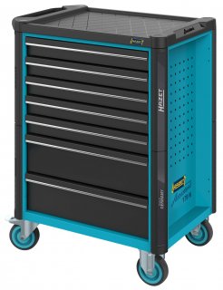 HAZET Werkstattwagen Assistent 179N ∙ Sortiment 179N-8/228 ∙ 228-teilig ∙ Schubladen | flach: 7× 81 x 522 x 398 mm ∙ Schubladen |  Bild 8