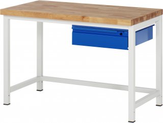 Werkbank 8001I1 | B1250xT700xH840mm | 1xSchublade-TA Bild 1