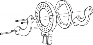HAZET Federspannplatten Satz ∙ MERCEDES-BENZ 4900-39/11 ∙ 11-teilig Bild 3