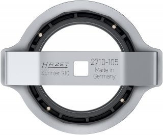HAZET Federbein-Befestigungsmutter Werkzeug 2710-105 ∙ 1/2 Zoll (12,5 mm) Vierkant hohl ∙ Außen 16-kant Profil ∙ SW 106 mm Bild 6