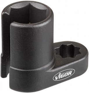 VIGOR Lambdasonden Satz ∙ V5676 ∙ 3/8 Zoll (10 mm) Vierkant hohl | 1/2 Zoll (12,5 mm) Vierkant hohl ∙ Außen Doppelsechskant Profi Bild 7