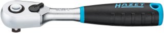 HAZET HiPer Feinzahn-Umschaltknarre ∙ Sicherheitsverriegelung 863HPS ∙ 1/4 Zoll (6,3 mm) Vierkant massiv ∙ Länge: 116 mm Bild 1