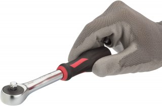 VIGOR 360° Drehgriff-Umschaltknarre ∙ V5436 ∙ 1/4 Zoll (6,3 mm) Vierkant massiv ∙ 176 mm Bild 7