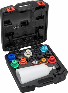 VIGOR Öl-Einfüllbehälter Satz ∙ V6027N ∙ 16-teilig ∙ Anzahl Werkzeuge: 16 Bild 2