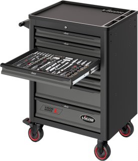 VIGOR Werkstattwagen Series L ∙ leer ∙ V1901 ∙ L x B x H: 723 mm x 459 mm x 1002 mm Bild 7