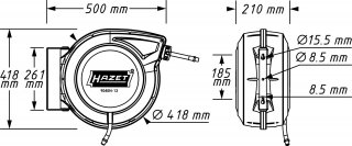 HAZET Schlauchaufroller 9040N-13 ∙ 15 m Bild 2