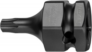 HAZET Schlag- | Maschinenschrauber Schraubendreher-Steckschlüsseleinsatz 995S6-T40 ∙ 1/2 Zoll (12,5 mm) Vierkant hohl | 24 mm Auße Bild 2