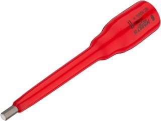 HAZET Schraubendreher-Steckschlüsseleinsatz ∙ schutzisoliert 986LG-6KV ∙ 1/2 Zoll (12,5 mm) Vierkant hohl ∙ Innen Sechskant Prof Bild 1