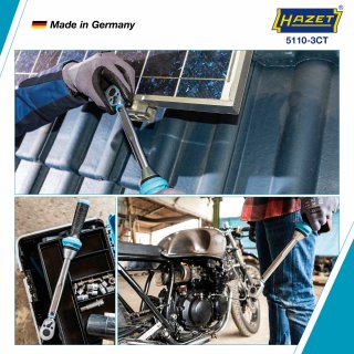 HAZET Drehmomentschlüssel mit DAkkS-Kalibrierschein 5110-3CTCAL ∙ Drehmomentbereich min-max: 10 – 60 Nm ∙ Genauigkeit: 3% ∙ 3/8  Bild 3