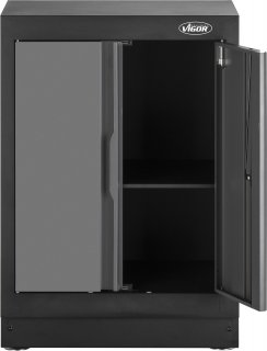 VIGOR Doppelflügeltür-Unterschrank ∙ 676 mm ∙ V6000-02 ∙ L x B x H: 676 mm x 500 mm x 953 mm Bild 7