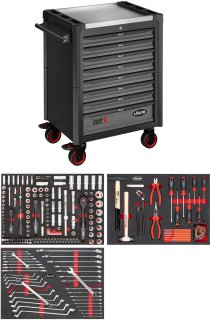 VIGOR Werkstattwagen Series L ∙ mit Sortiment ∙ V4219-X ∙ 248-teilig ∙ Anzahl Werkzeuge: 248 Bild 5