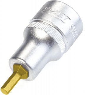 HAZET Schraubendreher-Steckschlüsseleinsatz 986A-5/32 ∙ 1/2 Zoll (12,5 mm) Vierkant hohl ∙ Innen Sechskant Profil ∙ SW <sup>5</s Bild 1