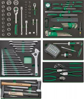 Werkzeug-Sortiment TCS 821/6 157 St. Bild 1